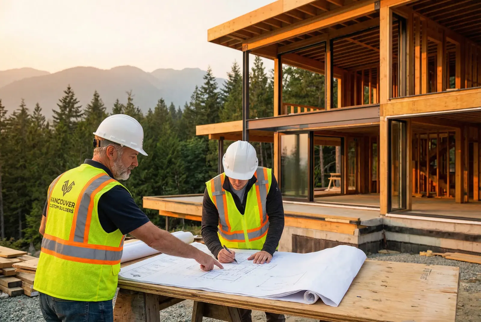 Major Homes construction team